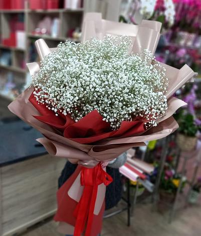 Букет цветов из: Гипсофила в Васильчиново