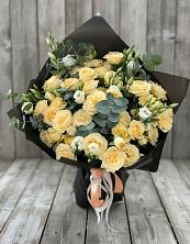 Букет цветов из:  Розы и Лизиантусы в Васильчиново