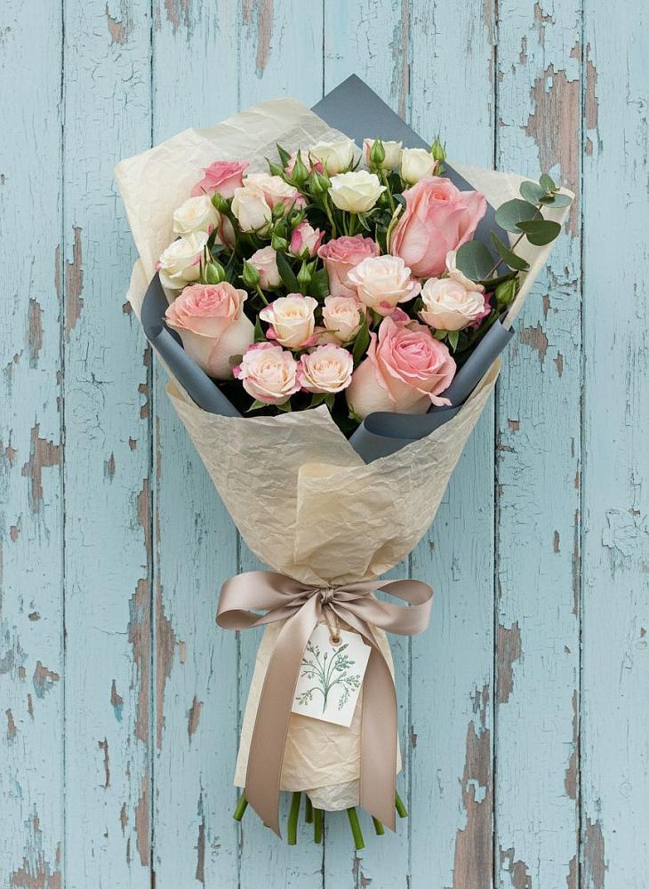 Букет цветов из: Розы в Васильчиново