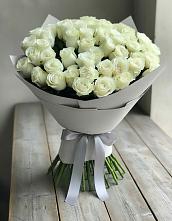 Букет 35 Белых роз в Васильчиново