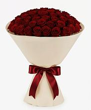 Букет 101 Бордовая роза Блэк Бакарра в Васильчиново
