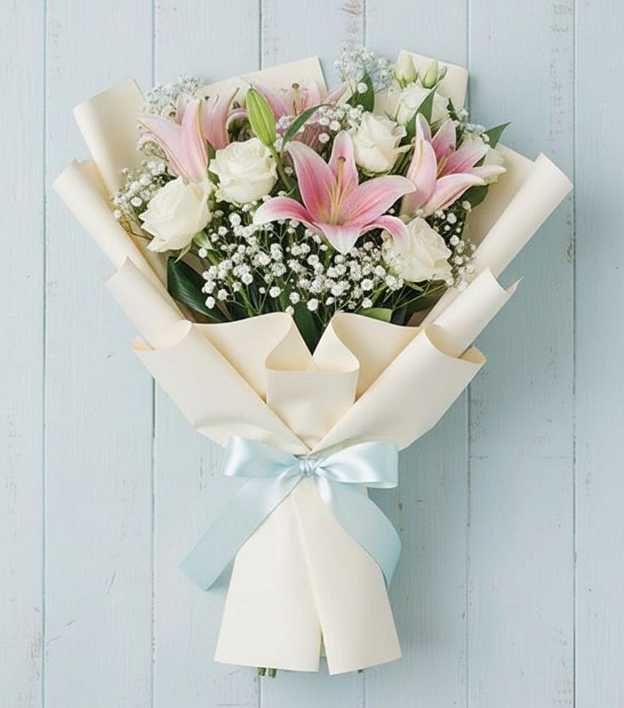 Букет цветов из: Лилии в Васильчиново