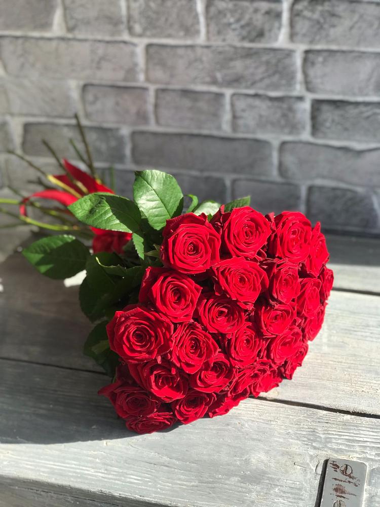 Букет Красные розы Фридом в Васильчиново