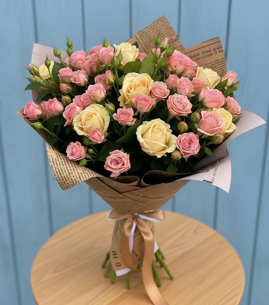 Букет цветов из: Розы в Васильчиново