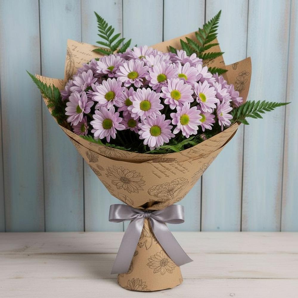 Букет цветов из: Хризантемы в Васильчиново