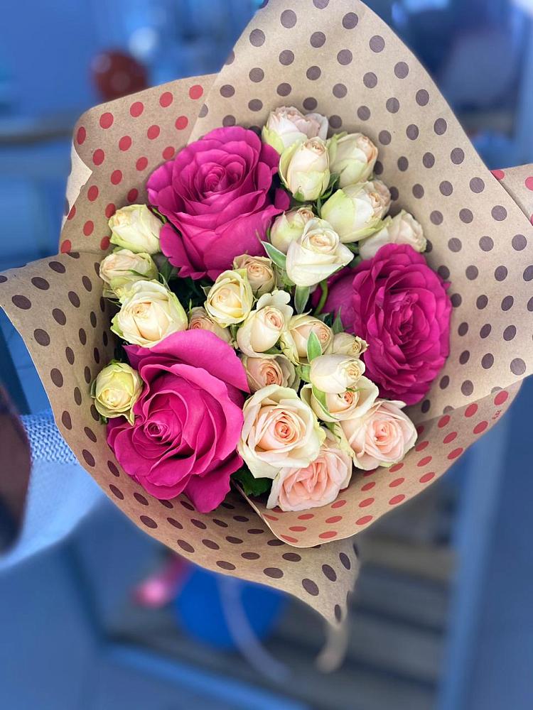 Букет цветов из: Розы в Васильчиново