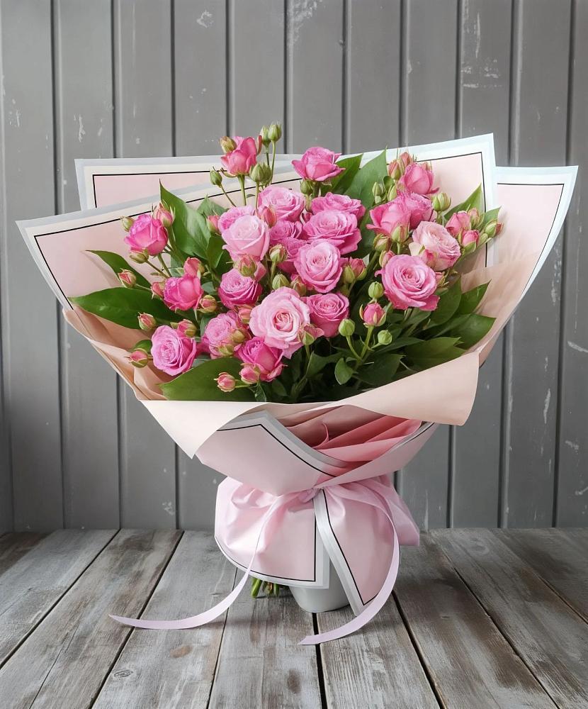 Букет Розовый кустик в Васильчиново