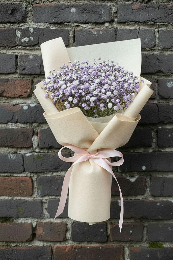 Букет цветов из: Гипсофила в Васильчиново