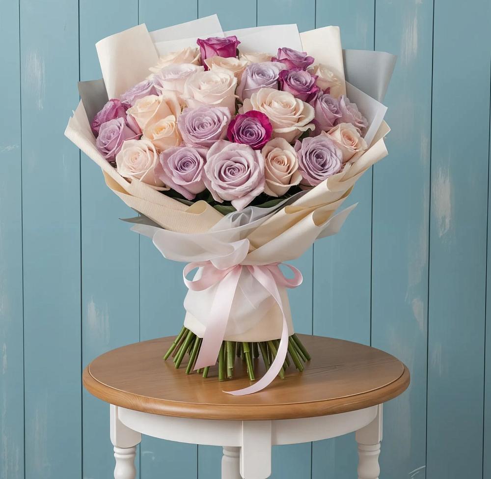 Букет цветов из: Розы в Васильчиново