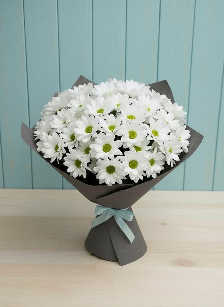 Букет цветов из: Хризантемы в Васильчиново