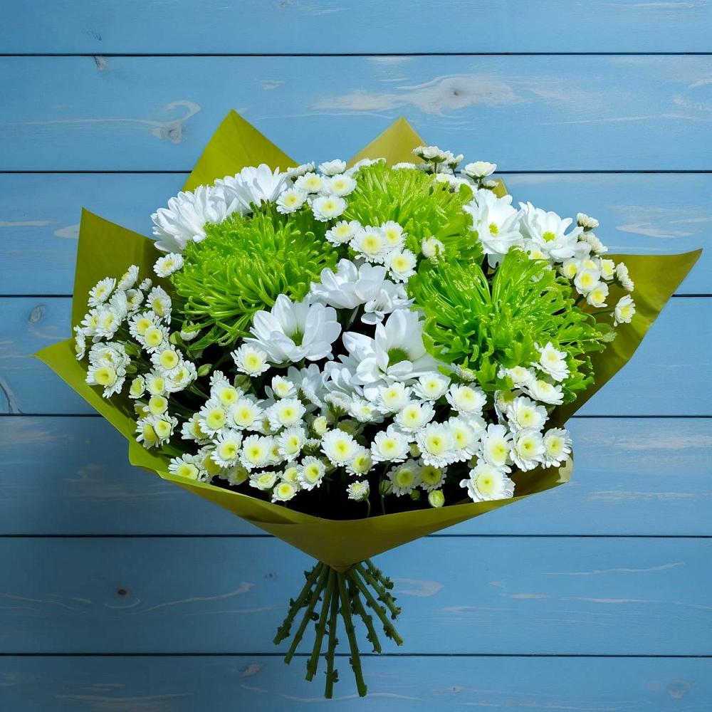 Букет цветов из: Хризантемы в Васильчиново