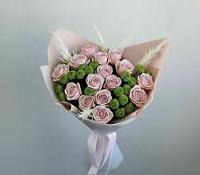 Букет цветов из:  Розы и Хризантемы в Васильчиново