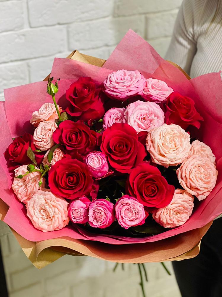 Букет цветов из: Розы в Васильчиново