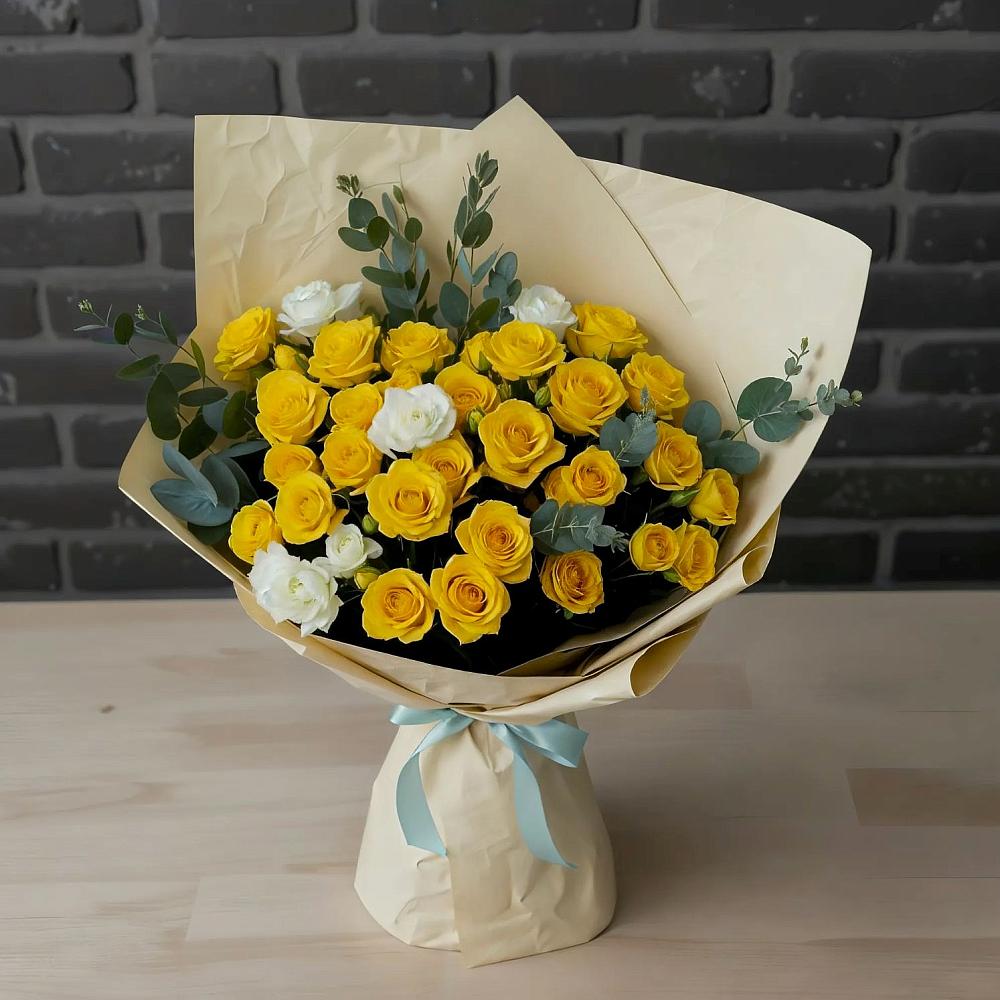 Букет цветов из: Розы в Васильчиново