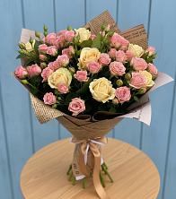 Букет цветов из:  Розы в Васильчиново