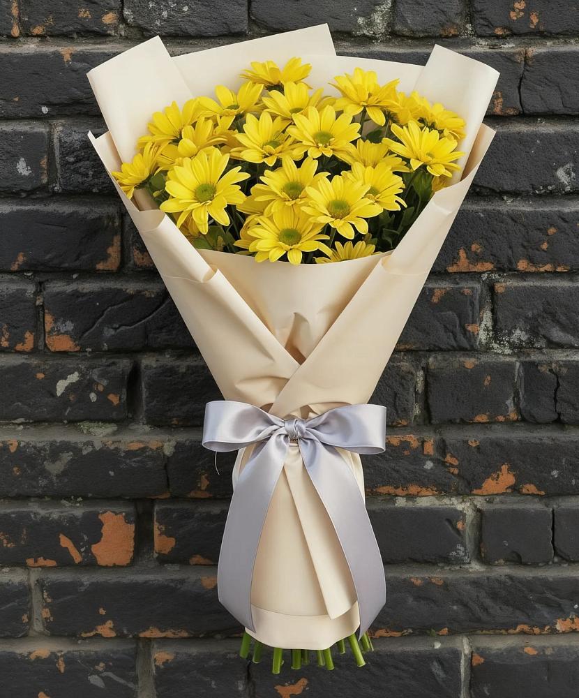 Букет цветов из: Хризантемы в Васильчиново