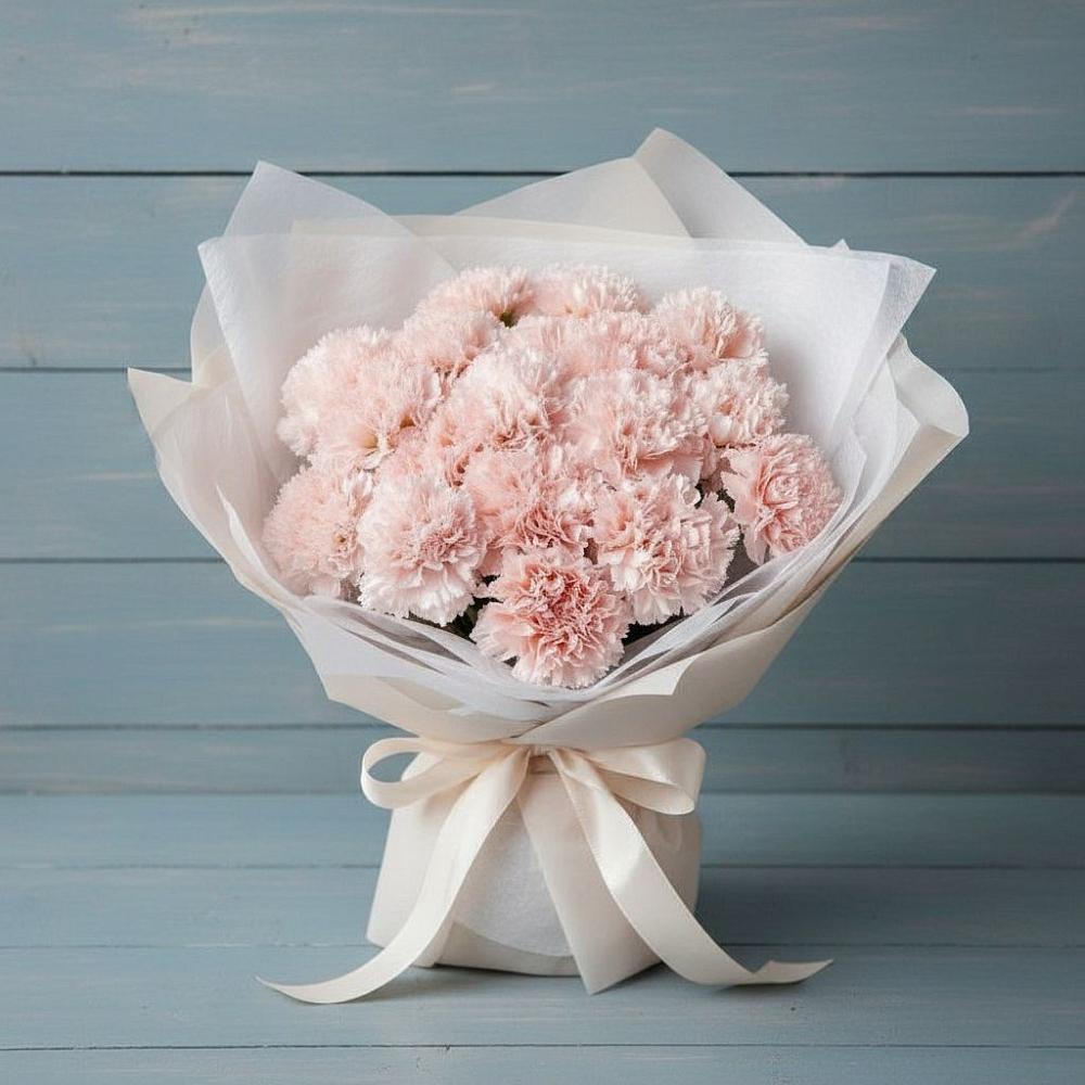 Букет цветов из: Гвоздики в Васильчиново