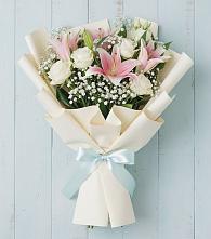 Букет цветов из:  Лилии в Васильчиново